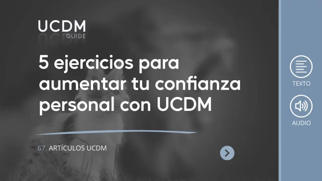 5 exercises to increase confidence with ACIM