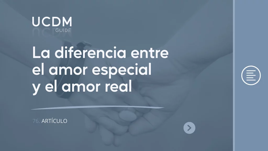 The Difference Between Special Love and Real Love